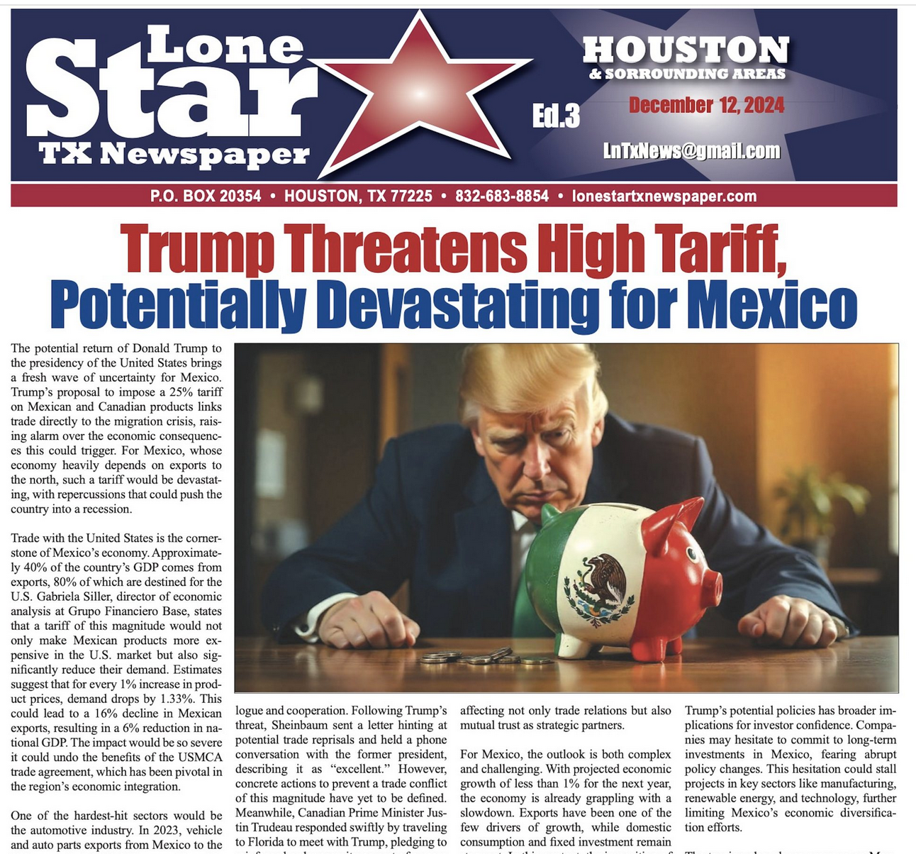 Lone Star edition #3